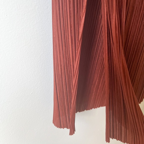 Pleated Midi Skirt - Picture 4 of 9